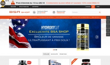 bsa-shop boutique de musculation