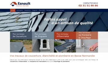 Esnault: entreprise artisanale du bâtiment dans la Basse-Normandie