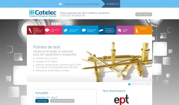 Cotelec, entreprise spécialiste des composants électroniques