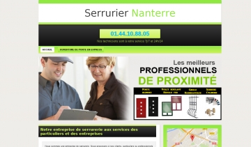 Serrurier Nanterre : Installateurs et réparateurs de serrures 92000