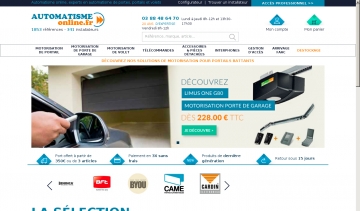 Kits de motorisation de portes et de volets chez Automatisme Online