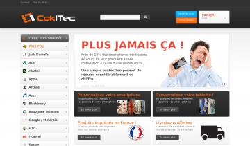 Cokitec, vente de coques et de Housses personnalisées