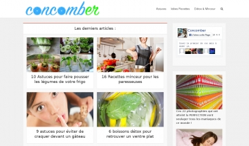 Concomber, Plateforme en ligne d'astuces et de recettes