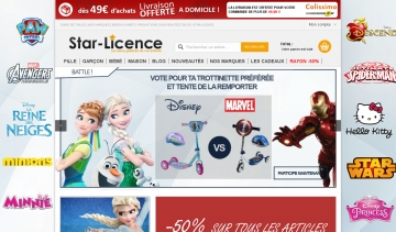 Star Licence, votre boutique d'habillement pour enfants.