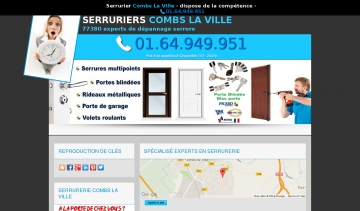 Serruriers Combs-la-Ville, les meilleurs artisans serruriers à votre service.