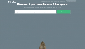 Sortlist, marketplace pour trouver un bon partenaire marketing