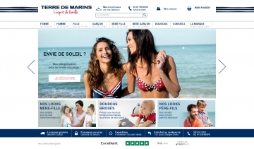 Terre de Marins,  marque de vêtements pour la famille