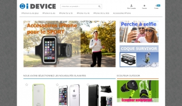  Idevice, vente en ligne de protections et d'accessoires pour iPhone