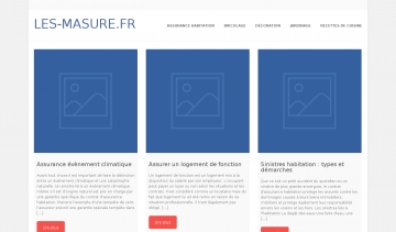 Les-masure.fr, tout sur les assurances et l’entretien des habitations