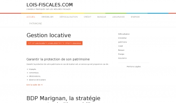 Lois Fiscales, site d'information sur les mesures fiscales