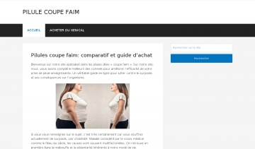 Pilule coupe-faim, guide d'information sur les pilules coupe-faim