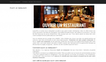 Ouvrirunrestaurant.fr, des astuces et conseils pour ouvrir un restaurant