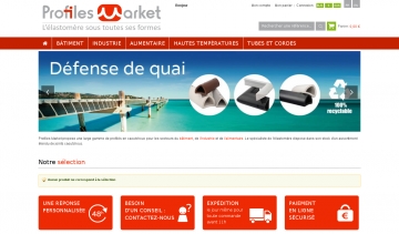 Profiles Market, entreprise spécialisée dans la commercialisation de l'élastomère