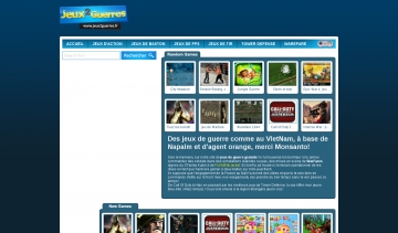 Jeux de guerres, site de référence pour jouer les jeux de guerre