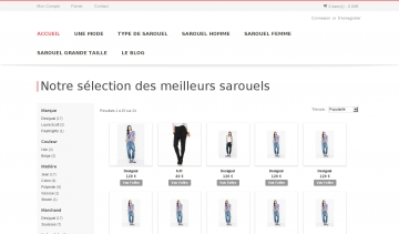 Sarouel.biz, une captivante offre de sarouels de joli design