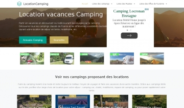 Location Camping, guide web sur les vacances en France