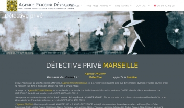 Agence Frosini, détective privé à Marseille et Aix-en-Provence
