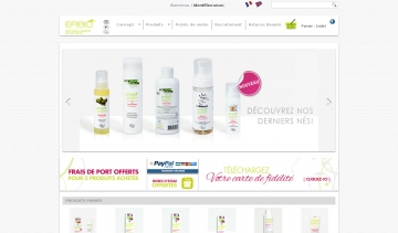 Efibio, vente de produits cosmétiques naturels et efficaces