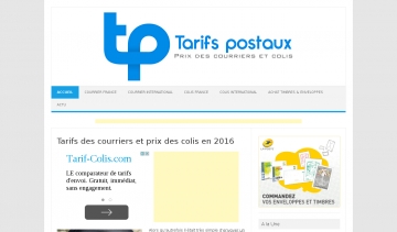 Tarifs postaux, guide pour connaitre les prix des colis et courriers