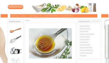 En sauce, votre meilleure plateforme de recettes de sauces.