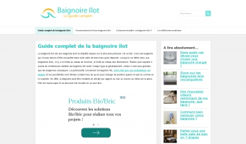 Baignoire îlot, guide complet d'information sur les baignoires îlot