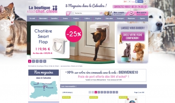 La boutique en ligne A tout chat et chien