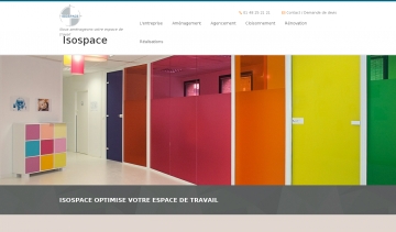 Isospace, spécialiste d'aménagement et d'agencement de bureaux