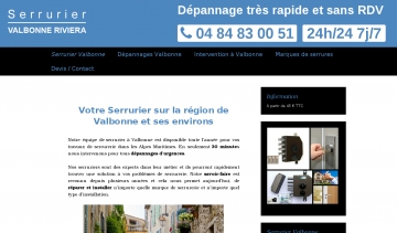 Serrurier Valbonne Riviera, entreprise de serruriers expérimentés