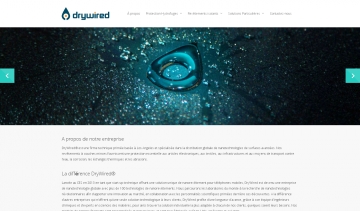 DryWired, leader de la conception de revêtements hydrophobes