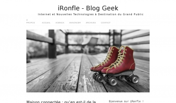 iRonfle, le blog geek sur les nouvelles technologies