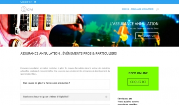 Assurance Annulation, courtiers rapides et moins chers