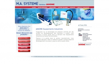 MA Système, distributeur Janome en France