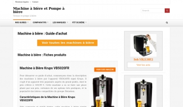 Machine à Bière, guide d'achat et d'entretien