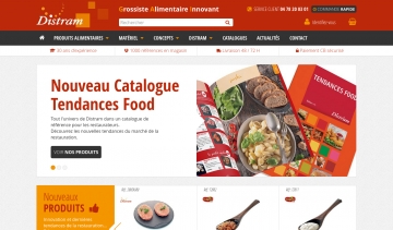 Distram, entreprise de conseil en restauration et spécialisée en distribution alimentaire