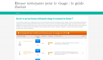 La brosse nettoyante visage, comparatif, avis et test