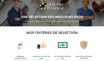 Zoom sur les meilleurs artisans professionnels de Toulouse