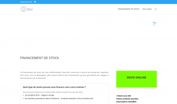 Financement de stock, plateforme de devis gratuits en ligne