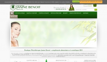 Janine Benoit, boutique de produits thérapeutiques à base de plantes