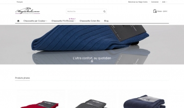 Magic Socks, vente de chaussettes pour homme 