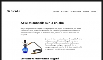 Up Narguilé, toute l'information pour découvrir la chicha.