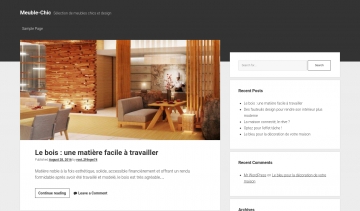 Meuble-Chic, guide sur le mobilier moderne