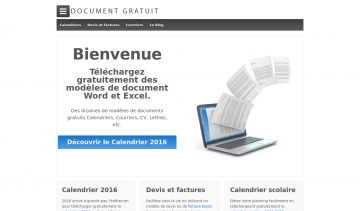 Document Gratuit, vos meilleurs modèles de documents et lettres.