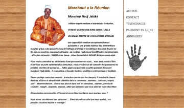 Monsieur Hadj Jabiké, voyant et marabout d'origine africaine 