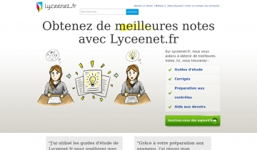 Lyceenet.fr pour garantir votre réussite scolaire