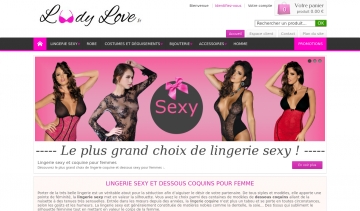 Lady Love, la boutique en ligne spécialiste de la lingerie coquine