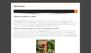 Abris de jardin, guide d'achat sur les abris nature