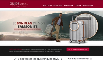 Guide Valise, le guide de référence pour l'acquisition des valises