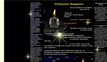 Le professeur Bangoura, votre spécialiste de l'ésotérisme africain.