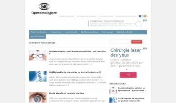 Ophtalmologiste, guide sur la santé des yeux