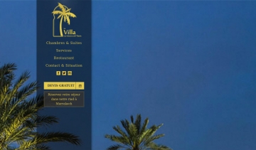 Les Palmiers de l'Oasis, Villa au luxe discret à Marrakech